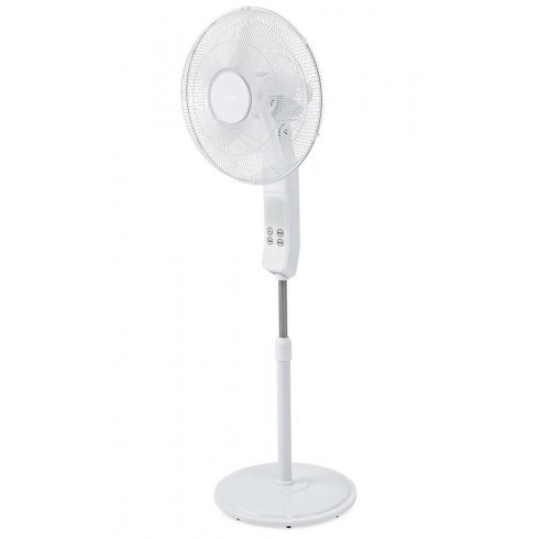 NEDIS Wi-Fi pametni ventilator/ samostojeći/ veličina 40 cm/ snaga 60 W/ funkcija oscilacije/ Android/iOS/ bijeli