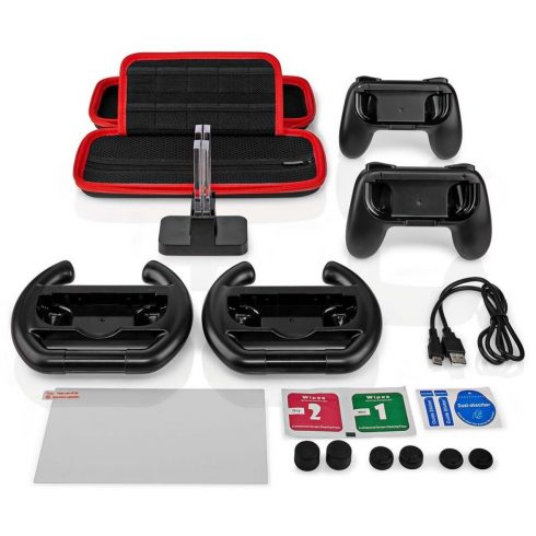 NEDIS game Starter Kit/ za Nintendo switch (OLED)/ 13 u 1/ crn