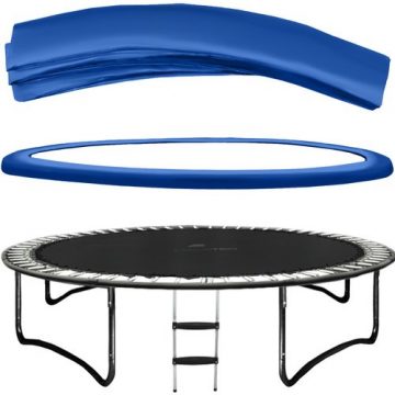 Opružna navlaka za trampolin 244 cm - plava