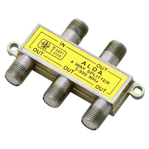 3104# Splitter f: sat 4-smjerna distribucija alda