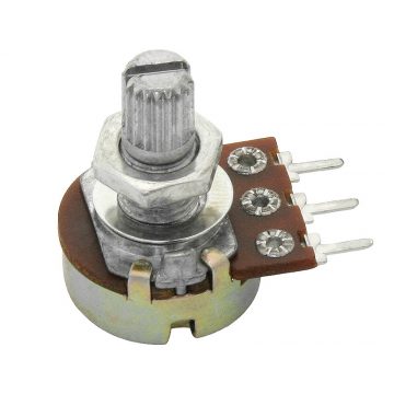 8699# Rotacijski potenciometar 1m ohm b linija l=15mm