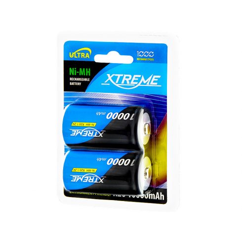 82-604# baterija R20 ni-mh 10000mah xtreme