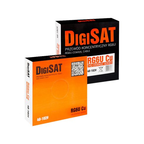 40-102# RG6U Cu Digisat Box koaksijalni kabel