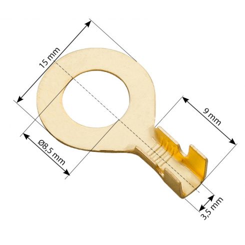 43-098# Neizolirani prstenasti konektor 8,5/15/9