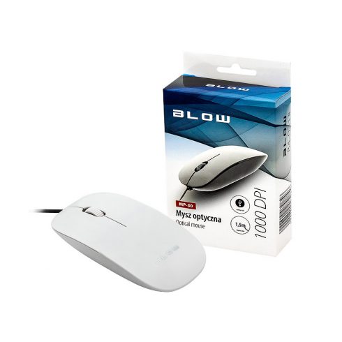 84-031# Blow MP-30 USB optički miš, bijeli