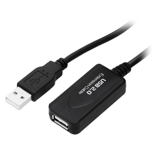 66-084# USB A - A konektor 5,0 m utičnica s IC privjeskom