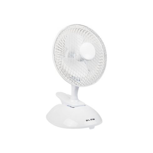 44-062# Stolni ventilator 6"/15cm Clip 25" 2 u 1 bijeli