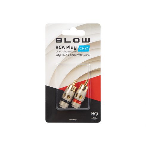 93-553# RCA utikač cinch ch31 professional, promjer 5mm