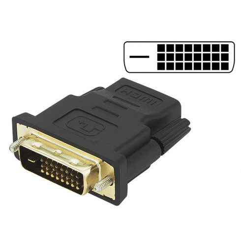 92-130# Adapter dvi utikač - hdmi utičnica