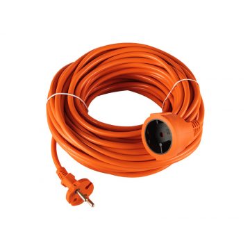   98-059# PR-160 strujni kabel utičnica 1 bez uzemljenja 30m narančasta 2x1.5mm