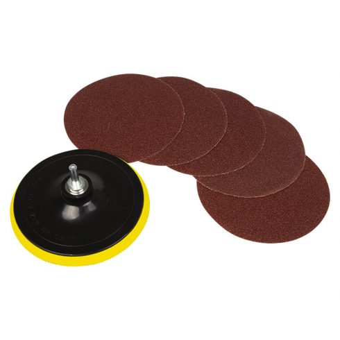 67-045# Disk + brusni papir 150mm 5kom 40gr.