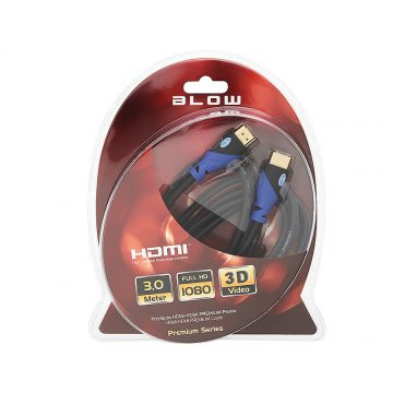 92-683# HDMI-HDMI 8K konektor, pletenica od 3 metra