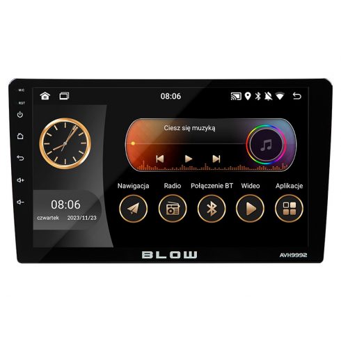 78-347# Radio blow avh-8960 rds mp3/usb/micro sd/bluetooth + usb-c