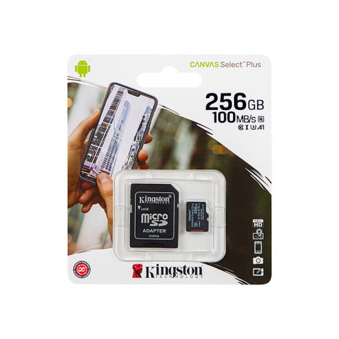 66-318# MicroSDXC kartica 256GB + Kingston SD adapter