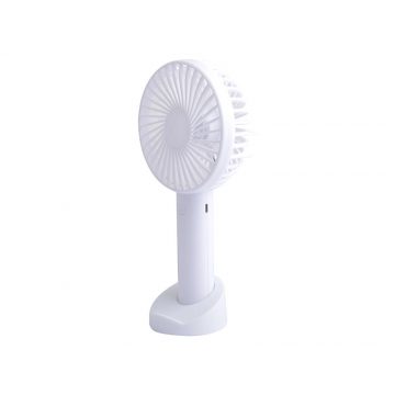 44-504# USB ručni ventilator s baterijom, bijeli