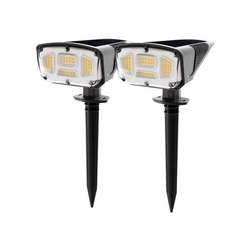 70-296# LED solarna svjetiljka, ugradni reflektor SL-26, 2 kom.