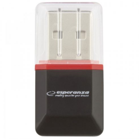 EA134K Micro SD USB čitač kartica Black Esperanza