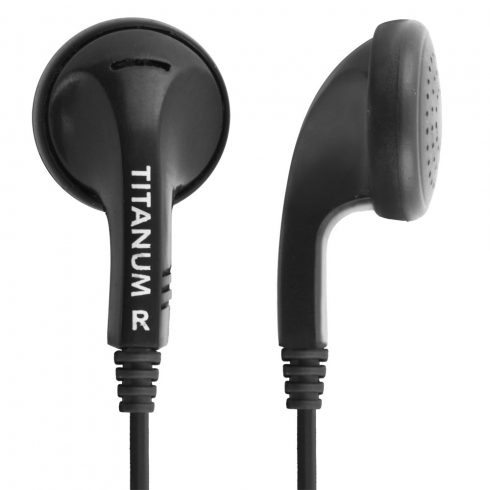 TH108K Titanium TH108 in-ear slušalice, crne