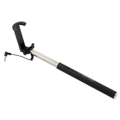 EMM119K Žičani selfie monopod Black Esperanza