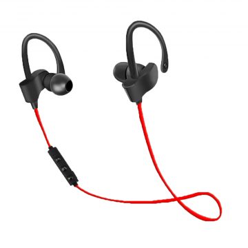   EH188R Esperanza sportske bluetooth slušalice, crne i crvene