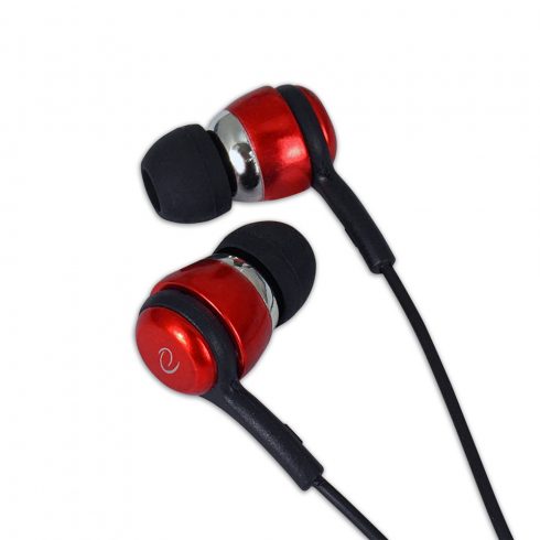 EH192R Esperanza in-ear slušalice s mikrofonom eh192 crne i crvene