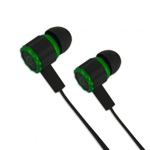 EGH201G Esperanza In-Ear slušalice Mic Game Viper Black and Green