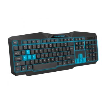   EGK201BUA Esperanza žična tipkovnica. game led usb tirions blue ua