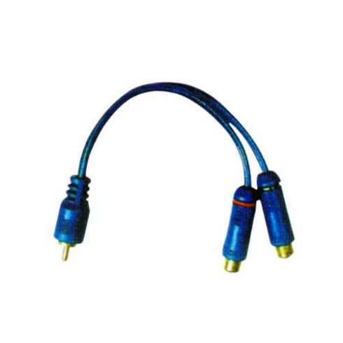 KPO2615 kabel 1 x RCA utikač - 2 RCA utičnice 0,2 m