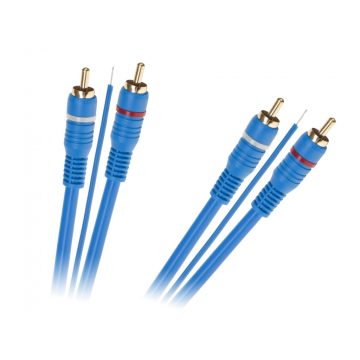 Kabel 2 x RCA - 2 x RCA + 5 m kabela