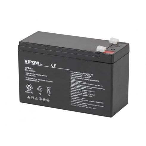 VIPOW gel baterija 12V 7.0Ah