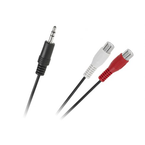 Jack kabel 3.5 utikač-2 RCA utičnica 25 cm