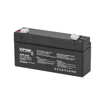 VIPOW gel baterija 6V 3.3Ah