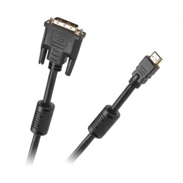 DVI-HDMI kabel 5m GOLD v1.3b