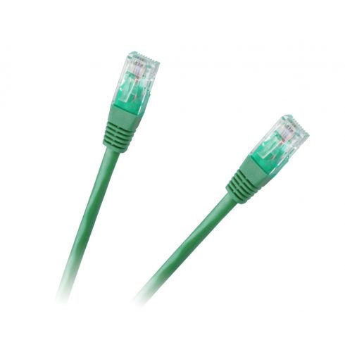 Patchcord kabel UTP 8c utikač-utikač 1,0 m CCA zeleni