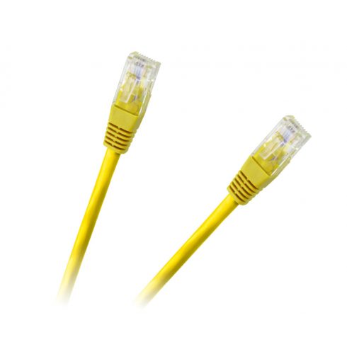 Patchcord kabel UTP 8c utikač-utikač 0,5 m CCA žuti