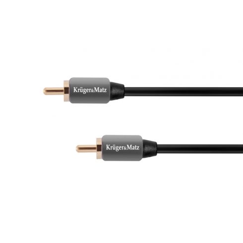 1RCA-1RCA kabel 1,0 m Kruger&Matz