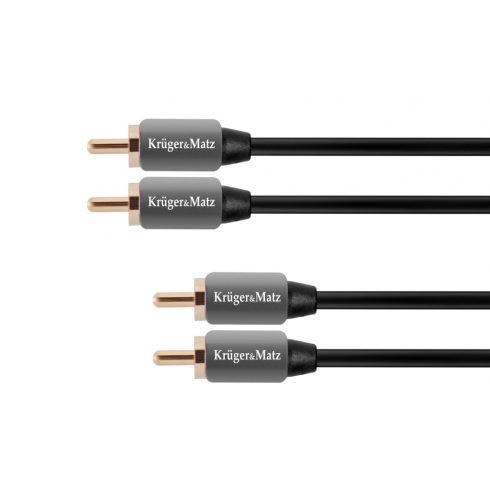 Kabel 2RCA-2RCA 0,5 m Kruger&Matz