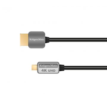   HDMI - mikro HDMI kabel utični konektor (AD) 1,8 m Kruger&Matz