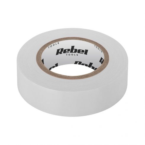 REBEL samoljepljiva izolacijska traka (0,13 mm x 19 mm x 10 yd) bijela