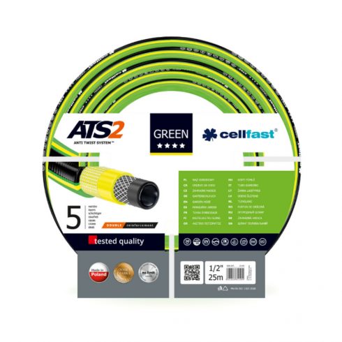 Cellfast Green ATS2 vrtno crijevo 1/2" 25m