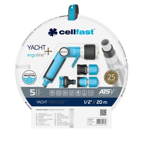 Vrtni komplet 20m 1/2" Cellfast Yacht Prestige s nastavcima