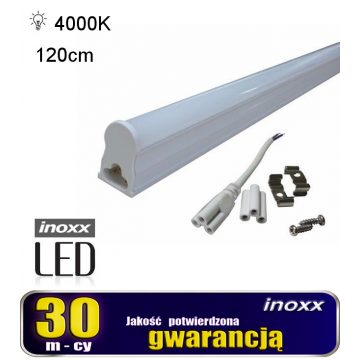   LED linearna fluorescentna cijev T5 120cm 18w neutralna 4000k integrirana s nadgradnom svjetiljkom