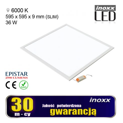 LED panel 60x60 36w stropna svjetiljka 6000k kazeta hladna