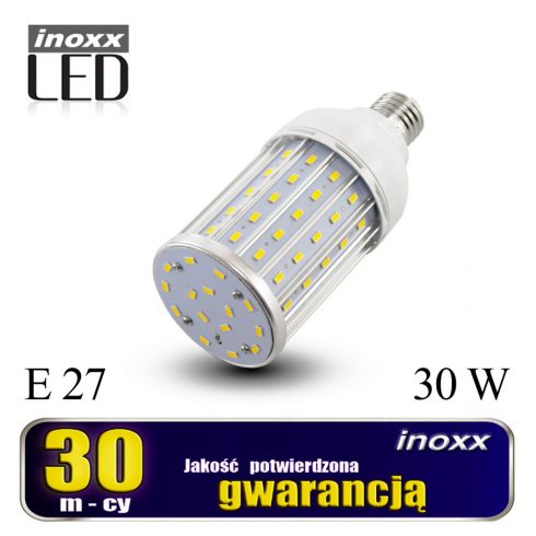 E27 LED corn žarulja 30w metalna 6000k hladno