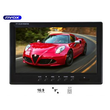   NVOX HT 990 Auto monitor za vožnju unazad ili samostojeći LCD 9 inča AV 12V S OKVIROM... (NVOX