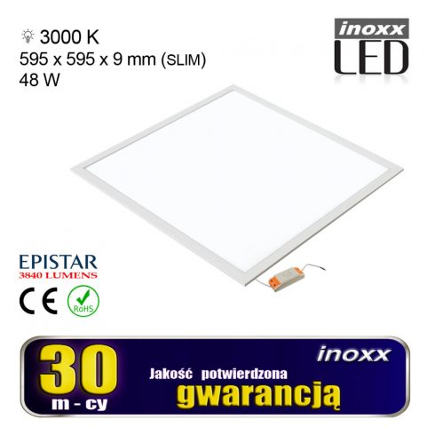 LED panel 60x60 48w stropna svjetiljka kazeta 3000k toplo