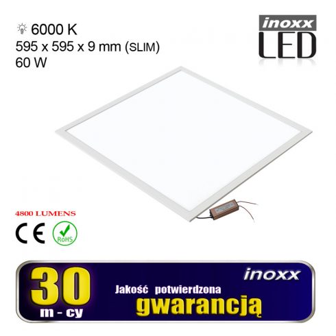 LED panel 60x60 60w stropna svjetiljka 6000k kazeta hladna