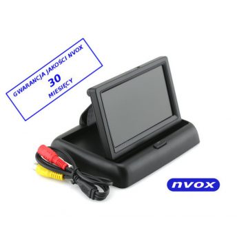   Monitor za vožnju unatrag ili samostojeći LCD 4,3 inčni AV 12V... (NVOX RM403)