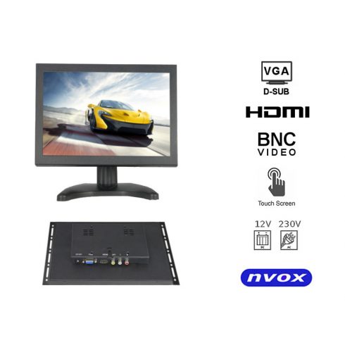 Otvoreni okvir LED zaslon osjetljiv na dodir 8 inča VGA HDMI AV BNC 12v 230v