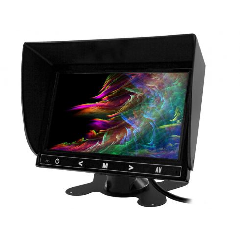 Monitor automobila ili samostojeći LCD 7 inčni HD AV koji podržava do 2 kamere 4PIN 12V... (NVOX